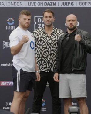 Alen Babic Instagram - First Face Off 😤

🐂 𝙏𝙝𝙚 𝙍𝙤𝙢𝙛𝙤𝙧𝙙 𝘽𝙪𝙡𝙡 𝙑𝙨 𝙏𝙝𝙚 𝙎𝙖𝙫𝙖𝙜𝙚 💀

#FisherBabic | July 6 | DAZN