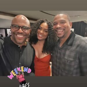 Alesha Renee Instagram - the vibes and love are real . got to see and love on my ppl @coodierock @cozah
