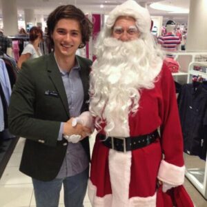 Alex Fitzalan Instagram - Met Santa in 2012, hbu?