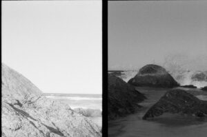 Alex Fitzalan Instagram - Adventures in half-frame #halfframeclub

In the 60’s, 35mm film processing became super expensive. So as a means of cost savings whilst maintaining the 35mm standard, camera manufacturers started selling cameras that allowed people to take 72 exposures per roll instead of 36. I’ve been buying a whole bunch of these cameras during the pandemic and completely fallen in love with the obscure format. These were taken on an Olympus PEN-FT.