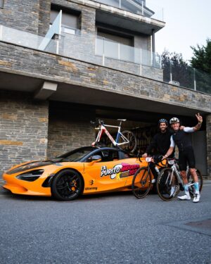 Álex Rins Instagram - Supporting my friend @puritocycling and doing some km on the bike! 💪🏻 Brutal @lapuritoandorra 💥