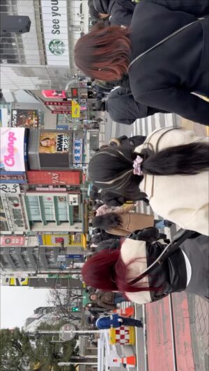 Alexa Ilacad Instagram - The next station is.. Shibuya! 🚊Last post from our day 1 back in my happy place. ❄️♥️🇯🇵 #japan