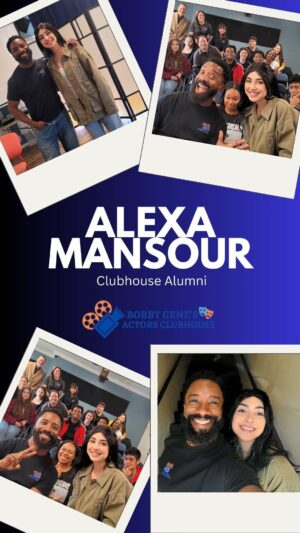 Alexa Mansour Instagram - The Year-End has arrived, and so did the more than Awesome Clubhouse Alumni Alexa Mansour. 
Sharing some of her many onset experiences, to what she's applied from her foundational training from the Actorsclubhouse! 
Love and Appreciate You Alexa!❤️ 
Coach -bg-

--------------------------
#alexamansour #setlife #actingschool #clubhouseactor #workingactor #whereitallstarted #grateful #humble #blessed
