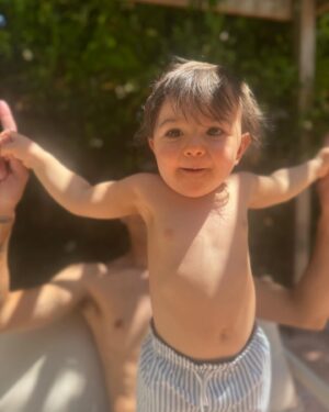 Alexa Nikolas Instagram - HAPPY BIRTHDAY! Truth turned 1 yesterday! I am soooooooo grateful for you! You came into the world smiling and now you make the world smile! I love you so much! You are an actual earth angel! Love you soooooooo much! You are my sun and my moon. Forever and ever! I am one lucky mommy! I will continue to celebrate you every single day! ❤️🥹