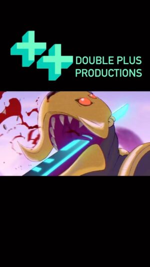 Alexander Snow Instagram - More “Chosen”, an original ip from @doubleplusproductions This one shows a bit of the process from rough to final process ➕➕

Animation by @goddamit_iana1 
Fx by @missingmitten 
Colored, Cleaned and Composited by @dammit.tv 

#animation #anime #cartoon #commercial #film #series #action #heart #doubleplusproductions #art #fun #cool #blue #pink #blood #guts #badass #hero #woman #girl #strength #explosion #process #bts #sword #blood #test #cool #awesome #exciting