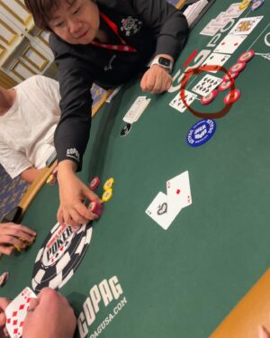 Alexandra Botez Instagram - If I had a dollar for every time I raged and said I’m quitting poker, I’d use it to buy myself into the main event again next year 🤡