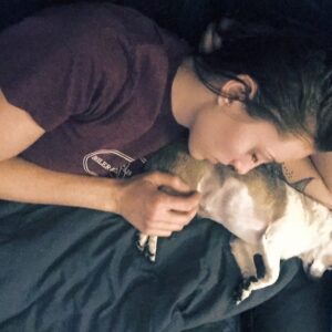 Alexandra Johnson Instagram - May 27, 2009 - July 30, 2024. That once in a lifetime kind of dog. I will never be able to express what she meant to me. She was so good to me. 🖤