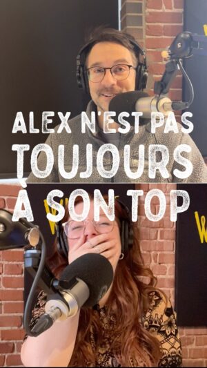 Alexandre Barrette Instagram - Non, Alex n’est pas toujours à son top! 😂
