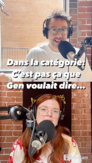 Alexandre Barrette Instagram - Dans la catégorie : c’est pas ça que Gen voulait dire… 😅😂