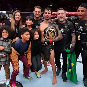 Alexandre Pantoja Instagram - What an incredible year 23/24 was. 3 title fights won with a lot of determination, dedication and teamwork. We are competing in some categories. Among them, best coach of the year with @parrumpaatt @evertonvvoliveira and also among the best fights of the year. Vote and give your opinion.

https://www.worldmmaawards.com/votenow/