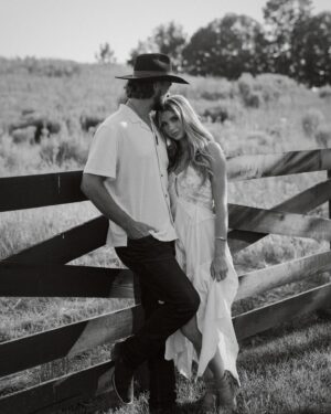 Alexandria DeBerry Instagram - my heartbeat 🫶🏼 this month marks 10 years together @tylerbeede! 

“surely your goodness   mercy will follow after me” 🌾🌼 
…   boy has it 🥹