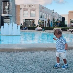 Alexandria DeBerry Instagram - trying to ignore the fact he will be 2 in 2 months 🥹 wishing we could bottle him up at this age forever! pure joy with a side of killer dance moves 🪩 #beauxdiesel #22months