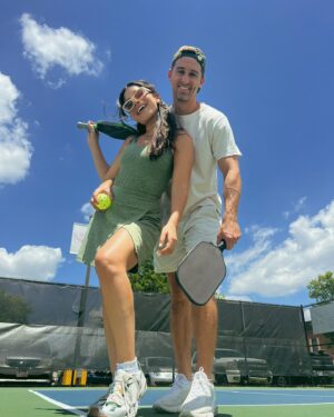 Alexys Gabrielle Instagram - coffee, skorts, & pickleball courts ☕️ cutest & comfiest set is from EVERACTIVE™  by @jockey 🤍 Check out my Link in Bio to shop my look! #ad