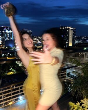 Alexys Gabrielle Instagram - 💍🍾🤍 my big sis is engageddddd!!!! she is the most beautiful, resilient, caring person I know—she’s taken care of me our whole lives and I don’t know what I’d do without her 🥹 on hard days, I always told her —“one day you’ll be with your soulmate and thank God that every other relationship didn’t work out. Every no is one step closer to your yes.” Today is the day honeyyyyyyy! The best yes we could’ve ever asked for! Love you @t.jennyne @josiahthropay 🤍  thank you to @harrietsnashville @1hotel.nashville for the most perfect, beyond gorgeous evening ✨