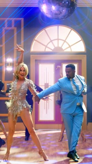 Alfonso Ribeiro Instagram - Step into the spotlight with @TheRealAlfonsoRibeiro and @JulesHough when our #DWTS hosts waltz back to the ballroom Tuesday, Sept 17 on ABC and Disney ! Stream on Hulu.