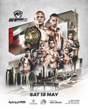 Ali Al-Qaisi Instagram - 📅Mark the date! The 50th edition of UAE Warriors is not just another fight night. This is one you won’t want to miss!

#UAEW50 #UAEWarriors