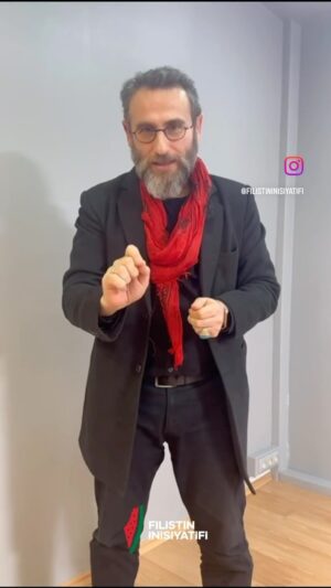 Ali Nuri Türkoğlu Instagram - Küresel eylem gününde 14:00 ‘de Sultanahmet’te toplanıp 15:00 ‘de Eminönü’ne yürüyeceğiz. 
Tüm dostları bekliyoruz. @filistininisiyatifi