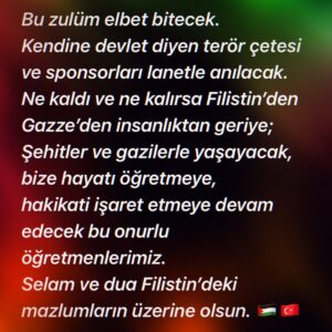 Ali Nuri Türkoğlu Instagram - Dedeler Rim’lerini böyle uğurlamasın…#ÖzgürFilistin
#23rim2023 #şehitçocuklargünü 
#ÖzgürGazze #Dua #freepalestine #freegaza