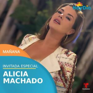 Alicia Machado Instagram - 🇻🇪 Mañana #HoyDia se une al clamor del pueblo venezolano por libertad y paz 🕊️ en estos momentos complicados. En nuestro show tendremos invitados que darán su punto de vista.