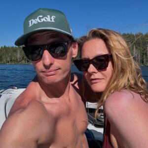 Alicia Silverstone Instagram - From Brian’s Bar Mitzvah to Lake Tahoe and a long, great friendship in between. This guy is the best! @brianspitz22