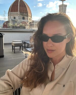 Alicja Bachleda-Curuś Instagram - 💚🤍❤️