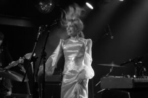 Alison Sudol Instagram - just found this in my backward travels through my photo library - US tour autumn 2019 wearing the most beautiful @thevampireswife dress - anyone know who took this photo? whoever you are, thank you 🙏🏻 music news coming soon x