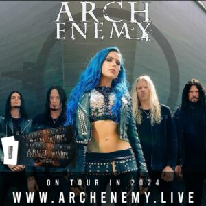 Alissa White-Gluz Instagram - In case you’re still looking for a gift for your friends or family - we got you! 😉 Tickets & VIP upgrades for our European Tour 2024 with @inflames & @soilwork are on sale now and are going really quickly, so make sure to get yours in time! 🤘🏻⁠
⁠
Tickets: www.archenemy.live⁠
VIP: www.archenemy.vip⁠
(🔗 in bio)⁠
⁠
⁠
𝗥𝗜𝗦𝗜𝗡𝗚 𝗙𝗥𝗢𝗠 𝗧𝗛𝗘 𝗡𝗢𝗥𝗧𝗛 𝗧𝗢𝗨𝗥 𝟮𝟬𝟮𝟰⁠
w/ Arch Enemy, In Flames⁠
  support by Soilwork⁠
⁠
⁠
⁠⁠03.10 - O2 Academy, Glasgow 🇬🇧⁠
04.10 - Manchester Academy, Manchester 🇬🇧⁠
05.10 - O2 Academy, Birmingham 🇬🇧⁠
06.10 - Eventim Apollo Hammersmith, London 🇬🇧⁠
08.10 - Olympia, Paris 🇫🇷⁠
09.10 - Rockhal, Esch-sur-Alzette 🇱🇺⁠
11.10 - Sporthalle, Hamburg 🇩🇪⁠
12.10 - Mitsubishi Electric Halle, Düsseldorf 🇩🇪⁠
13.10 - Mainstage, Den Bosch 🇳🇱⁠
15.10 - The Hall, Zurich 🇨🇭⁠
16.10 - Alcatraz, Milan 🇮🇹⁠
18.10 - Schleyer-Halle, Stuttgart 🇩🇪⁠
19.10 - Jahrhunderthalle, Frankfurt a.M. 🇩🇪⁠
20.10 - Zenith, Munich 🇩🇪⁠
22.10 - Gasometer, Vienna 🇦🇹⁠
23.10 - Barba Negra, Budapest 🇭🇺⁠
25.10 - Sportovni Hala Fortuna, Prague 🇨🇿⁠
26.10 - Messe, Dresden 🇩🇪⁠
27.10 - Columbiahalle, Berlin 🇩🇪⁠
29.10 - Spektrum, Oslo 🇳🇴⁠
31.10 - Malmö Arena, Malmö 🇸🇪⁠
01.11 - Scandinavium, Gothenburg 🇸🇪⁠
02.11 - Hovet, Stockholm 🇸🇪⁠
03.11 - Nordichallen, Sundsvall 🇸🇪⁠
05.11 - Ice Hall, Helsinki 🇫🇮⁠
⁠
⁠
#ARCHENEMY #INFLAMES #SOILWORK #RISINGFROMTHENORTHTOUR #EUROPEANTOUR #EUROPE #TOUR