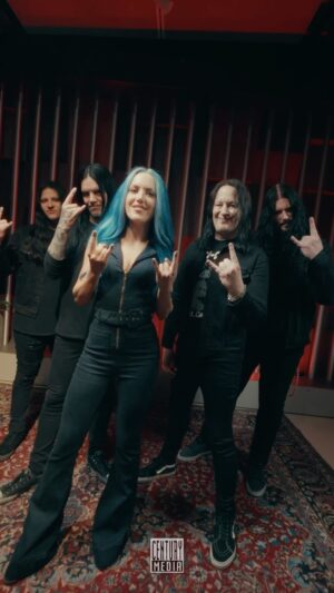 Alissa White-Gluz Instagram - Have you checked out our new video for 𝐃𝐑𝐄𝐀𝐌 𝐒𝐓𝐄𝐀𝐋𝐄𝐑 yet? Head over to the link in our bio and watch it now 📺️ Let us know what your favorite part of the video is! 🔥⁠