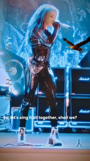 Alissa White-Gluz Instagram - Never joined the herd,
Could not adjust well.

Cannot wait to scream our lungs out to this song again in 2024! What is your favourite lyric from The Eagle Flies Alone?

Thanks to @theloriel666 for this front-row footage! 🤘

#archenemy #purefuckingmetal