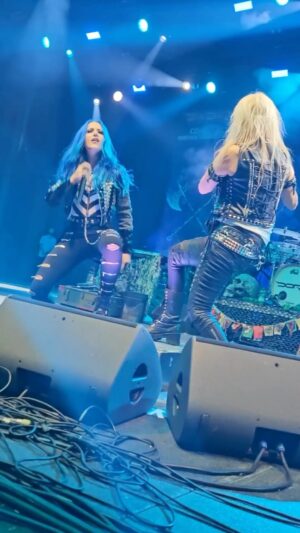 Alissa White-Gluz Instagram - The feeling is mutual!
•

From Doro:

I had such a blast having #AlissaWhiteGluz of #ArchEnemy at our anniversary show in Düsseldorf, performing ‘Touch Of Evil’ and ‘All For Metal’ with me! Alissa, you rock hard!
🤘💪❤️🙏
Love, Doro
-
@alissawhitegluz
@archenemyofficial
-
-
-
-
#doropesch #conqueress #allweare #warlock #allformetal #triumphandagony #dorofürimmer #metal #heavymetal #rock #metalhead #metalqueen #queenofmetal #fürimmer #doro40 #metalheads #rocknroll #hairmetal #blondeshavemorefun #vegan #soberlife #nuclearblastrecords @nuclearblastrecords #monstersofrock #monstersofrockradio