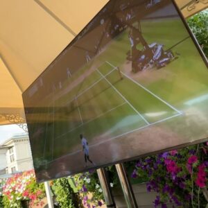 Alla Mikheeva Instagram - Просмотр финала @wimbledon в замечательной компании! Спасибо @svetlanak27 за приглашение😘