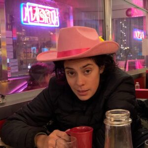 Ally Beardsley Instagram - “I’m just a woman, man” new episode of @genderspiral up now with Roberta send it to a she/her in your life 💘