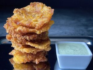 Alton Brown Instagram - Plantains, starchy members of the banana family, become so crunchy when properly fried that potatoes turn  away, ashamed of their own inadequacy

#linkinbio #friedplantains #extremecrunch #instagood #snacksofinstagram