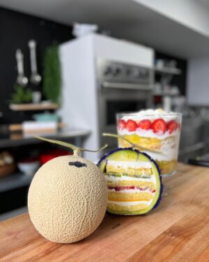 Alvin Zhou Instagram - Devil Fruit from One Piece 🍈 

fun, very very fun 😎

@kendall.h.beach 
@steveclark217 
@bingingwithbabish