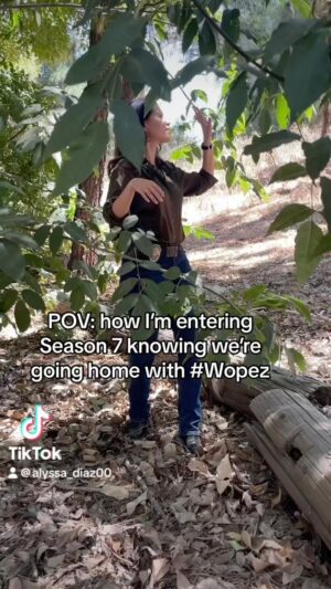 Alyssa Diaz Instagram - @therookieabc #tiktok era season 7 #wopez love