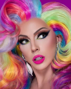 Alyssa Edwards Instagram - After The Storm ... 
A Rainbow Shines Through 🌈
To All My Friends, Fans, Family, Folk and Fellow Texans. My Heart Is With You All As We Continue To Unite and Press On.
Miss Elsa Now Carry On Up Outta Here! 
#LetItGO #WinterApocalypse 
Makeup/Photo @dillondeltoro 
Hair @baehmbaehmwigs 
Jewels @gemzbygenesis