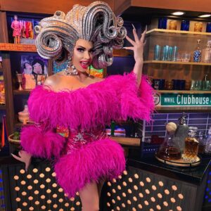 Alyssa Edwards Instagram - Talk About A FAB Way to wrap an Eventful week with 20 press stops for DANCING QUEEN on @netflix Oct. 5 @bravowwhl 
I can not THANK ALL of you that attended @rupaulsdragcon & supported not only myself but the art of DRAG! A Texas sized THANKS to @thisfreelife for an Outstanding Booth and continued support💯❤️
I’m surrounded by so many that not only lift me up but wholeheartedly LOVE my being. 
I’ll be eternally grateful.
It truly takes a village:
Wig: @jochen_kronier STONED by the MOMS @beyondbeliefdancecompany 
Dress: @mondoguerra 
Jewels: Lolli Cox
Nails: Adriana Diamond 
Photo: @dillondeltoro 
#dancingqueen premieres 190 countries in 2 days, I’m STOKED! 
Always and Forever, 
Alyssa Edwards 
#BEAST #netflix #netflixoriginal
#BBDC @beyondbeliefdancecompany