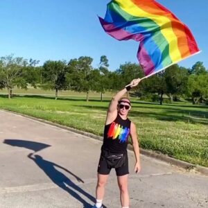 Alyssa Edwards Instagram - RISE and RUN! 
Dallas Solidarity Silver PRIDE 5k 
Run/Walk Project 🌈 
Be PROUD.
Let Your VOICE Be Heard. 
#BlackLivesMatter #BlackTransLivesMatter #PRIDE #silverprideproject #DancingQueen