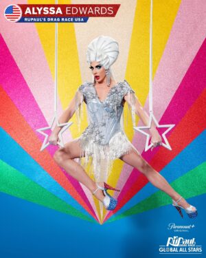 Alyssa Edwards Instagram - She’s back, back, back again! 🤭 @AlyssaEdwards_1 joins #GlobalAllStars – starts streaming AUGUST 16 on @paramountplus 🏁