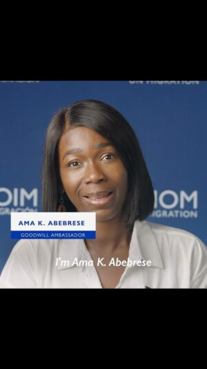 Ama K. Abebrese Instagram - “Migrant rights are human rights.” IOM’s National Goodwill Ambassador @ama_k_abebrese raises her voice in support of migrants.

No one should be discriminated against, based on where they are from.