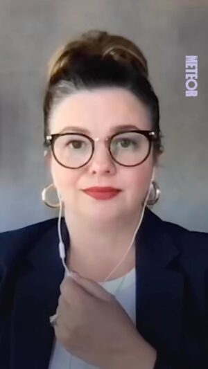 Amber Tamblyn Instagram - Hey you sexy thing! Just a quick reminder that the election hasn’t happened yet, and we can and WILL beat the guy from Celebrity Apprentice in November, and his megabucks donors by focusing on what they have planned for this country with Project 2025.

In the latest episode of our series at @themeteor , we take a deeper look at the Project’s promise to gut the Department of Education—and eliminate other crucial protections for students, especially low-income ones.

Check your voter registration through the link in @themeteor’s bio.

#Project2025
#WhatKindOfFuckShit