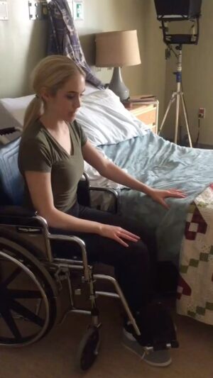 Amberley Snyder Instagram - 🎥 Behind the Scenes of Walk Ride Rodeo WHEELCHAIR WEDNESDAY with @spencerlocke 🤍

If I wasn’t on set, we could go over scenes before to make sure she moved accurately!! 

#amberleysnyder #walkriderodeo #wheelchairwednesday