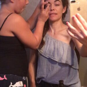 Amelia Heinle Instagram - I do NOT look like a princess!! @helena.francis22 #makeover #prettyprincess