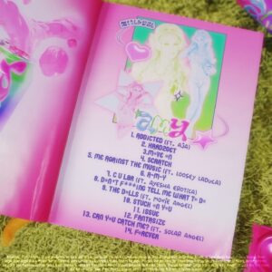 Amethyst Instagram - AMY -  OUT JULY 19th
💿💗🍬
✮ ⋆ ˚｡𖦹 ⋆｡°✩
Art/CG by @hyprjuice 
Photography by @johngramphotos 

‘Amy’ will be available on all streaming platforms. Featuring collaborations with @ajathekween / @looseyladuca / @ayeshaonline69 / @moxie.angel / @lovecherrysolar 
& Production by @b0ysim / @gess.wav / @thealexisauclair / meeee ☺️💕

hair by @wigsbyboba 👩‍🦳
chain bikini by @plursona 👙