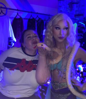 Amethyst Instagram - I hope you all respect that I want Glee Club to remain a place where I, Britney S. Pierce, can escape the torment of Britney Spears 🐍🩵 #gleedollarbill