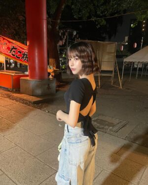 Amisa Miyazaki Instagram - お祭り行くとだいたい終わってる😇