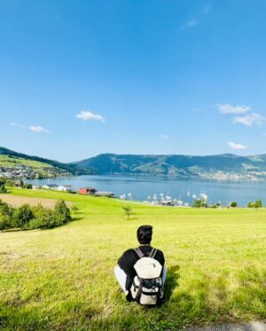 Amit Mishra Instagram - Sun, snow, and serenity. Celebrating new melodies with the Swiss Alps as my inspiration. This place is pure bliss. 🎶🇨🇭

#SwitzerlandAdventures #SwissVibes #MusicAndMountains #SingerAmitMishra #AmitMishra #traveldiaries24 #lifeofamusician #swiss #switzerland🇨🇭 #zug #AmitMishra 🇮🇳