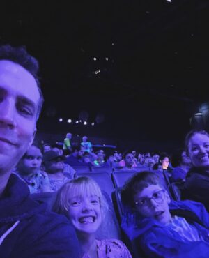 Amos Heller Instagram - Hellers do @waltdisneyworld - Day 3: Hollywood Studios 

Not gonna lie. I spent the entirety of the trip Looking forward to this day. Friends, it did not disappoint. Not in the least. The rides were great, the vibe in black spire outpost is absolutely immaculate, and I was sent rocketing back to my early childhood. I stared at things in honest, wide eyed wonder more than I have in a long time.

My family crewed the Falcon. My daughter went face-to-face with Kylo Ren. I got a picture with the Mandalorian. We met Rey. 

I built a lightsaber. 

I truly felt like I was somewhere else. The days were very long, and we slept deeply with tired feet. The frozen sing-along was the perfect palate cleanser, and the end to a nearly perfect vacation.