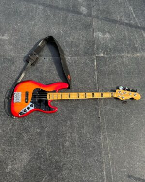 Amos Heller Instagram - Friends, please meet the gang. 

1. @fender American Ultra Jazz Bass V
  Mods- pickguard swap for aesthetics 
2. Fender American Vintage II 1960 Precision
  Mods- @seymourduncanpickups  Antiquities
3. Fender American Vintage 1962 P
  Mods: SD Antiquities 
4. @yamaha_guitars Custom BB Fretless 5
  Mods: @bartolinipups Pre
5. Fender 2008 Jazz Deluxe 5
  Mods: SD Quarter Pound pickups
6. @hofnerguitars Ignitions

All basses get @levysmusic straps, @jimdunlopusa locks and @daddarioandco strings.

A massive thanks to the companies that have always supported me. These beauties are a joy to play, thanks to @darrenkeddy 

See you tonight LA!