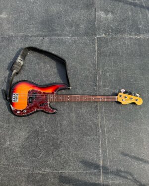 Amos Heller Instagram - Friends, please meet the gang. 

1. @fender American Ultra Jazz Bass V
  Mods- pickguard swap for aesthetics 
2. Fender American Vintage II 1960 Precision
  Mods- @seymourduncanpickups  Antiquities
3. Fender American Vintage 1962 P
  Mods: SD Antiquities 
4. @yamaha_guitars Custom BB Fretless 5
  Mods: @bartolinipups Pre
5. Fender 2008 Jazz Deluxe 5
  Mods: SD Quarter Pound pickups
6. @hofnerguitars Ignitions

All basses get @levysmusic straps, @jimdunlopusa locks and @daddarioandco strings.

A massive thanks to the companies that have always supported me. These beauties are a joy to play, thanks to @darrenkeddy 

See you tonight LA!